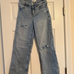 Abercrombie Kids Light Blue Straight Leg Jeans
